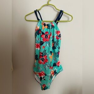 Kanu Surf Girls Floral Swimsuit - size 10.